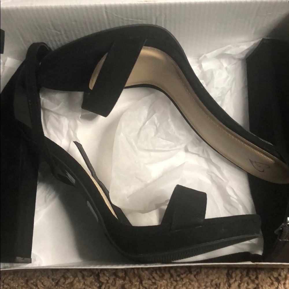 Black heels